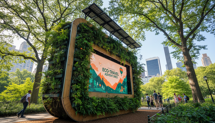 Sustainable Transformation in Out-of-Home Advertising: Materials, Energy, Digital, and Smart Practices