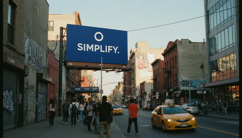 The Art of Visual Simplicity: Crafting Unforgettable Minimalist OOH Campaigns