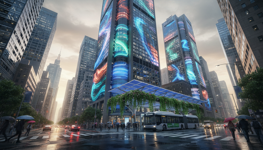 The Green Revolution in OOH Advertising: Sustainable Digital Billboards and Eco-Friendly Practices