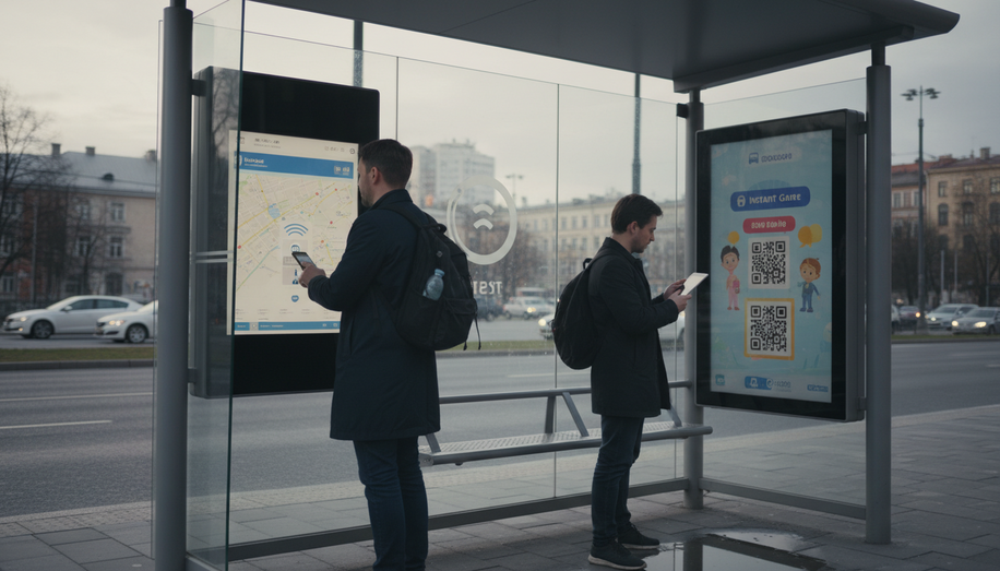 The Art of Interactive OOH: Engaging Audiences Beyond AR with QR Codes, NFC, and Gamification